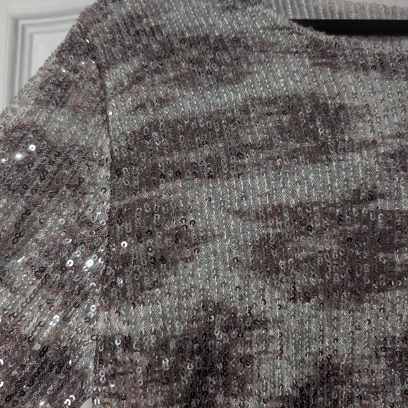 Free People | Printed Gold Rush Long Sleeve In Alabaster Combo - Picture 8 of 12